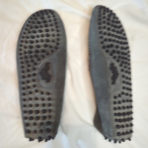 Laurent Effel Grey Suede Size 8 Moccasin - Picture 4 of 6